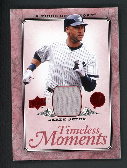 2008 Upper Deck Piece of History #TM-35 Derek Jeter Yankees NR-MT 428847