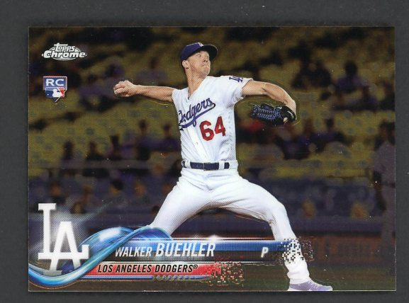2018 Topps Chrome #071 Walker Buehler Dodgers NR-MT 428852