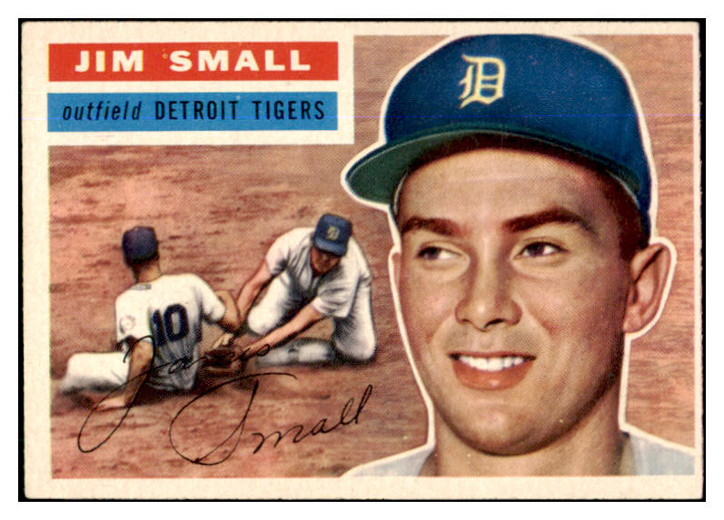 1956 Topps Baseball #207 Jim Small Tigers EX-MT 429012