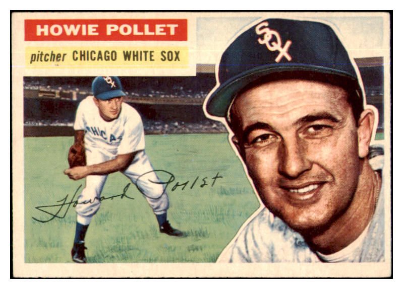 1956 Topps Baseball #262 Howie Pollet White Sox EX-MT 429045