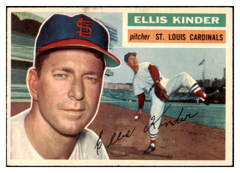 1956 Topps Baseball #336 Ellis Kinder Cardinals EX-MT 429089