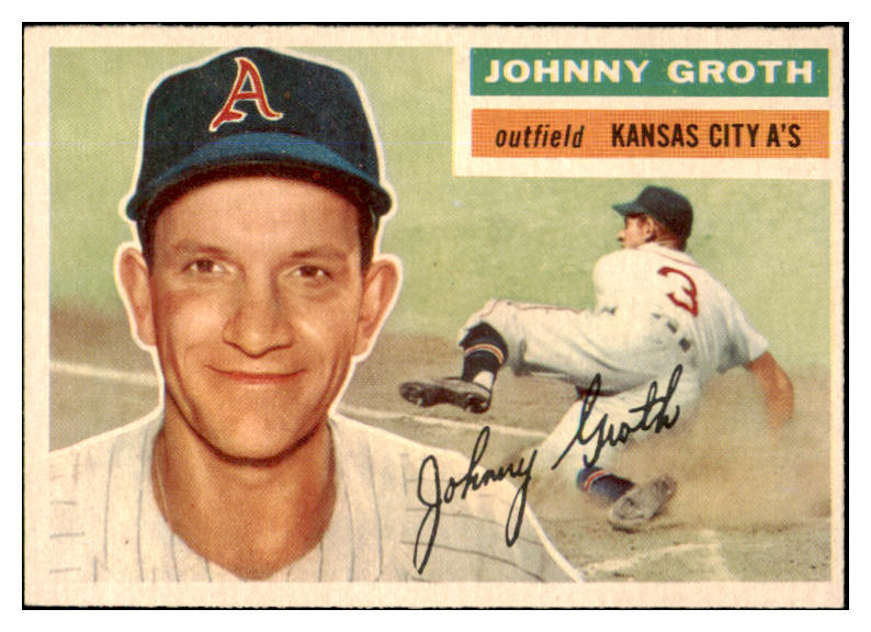 1956 Topps Baseball #279 Johnny Groth A's NR-MT 429179