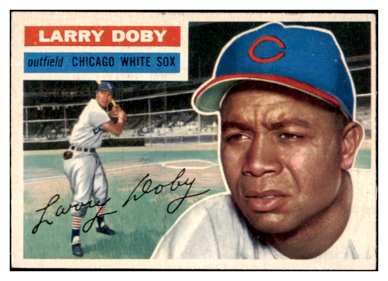 1956 Topps Baseball #250 Larry Doby White Sox EX 429221