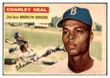 1956 Topps Baseball #299 Charley Neal Dodgers EX 429270