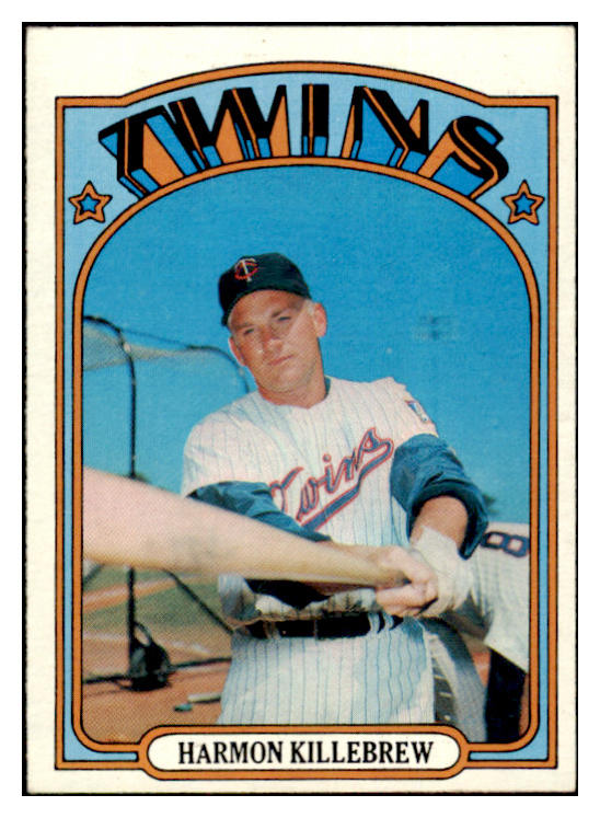 1972 Topps Baseball #051 Harmon Killebrew Twins EX+/EX-MT 429406