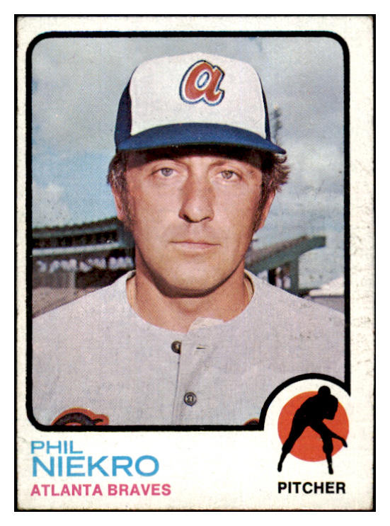 1973 Topps Baseball #503 Phil Niekro Braves EX 429410