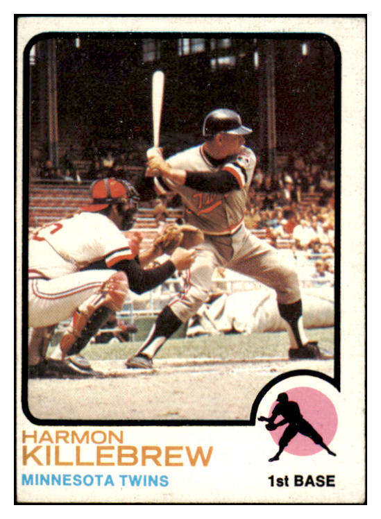 1973 Topps Baseball #170 Harmon Killebrew Twins EX+/EX-MT 429419