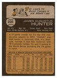 1973 Topps Baseball #235 Catfish Hunter A's EX-MT 429423