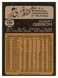 1973 Topps Baseball #190 Bob Gibson Cardinals NR-MT 429427