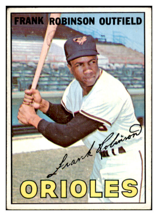 1967 Topps Baseball #100 Frank Robinson Orioles EX 429469