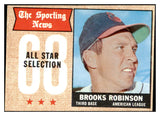 1968 Topps Baseball #365 Brooks Robinson A.S. Orioles VG-EX 429478