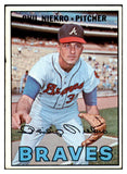 1967 Topps Baseball #456 Phil Niekro Braves EX+/EX-MT 429483