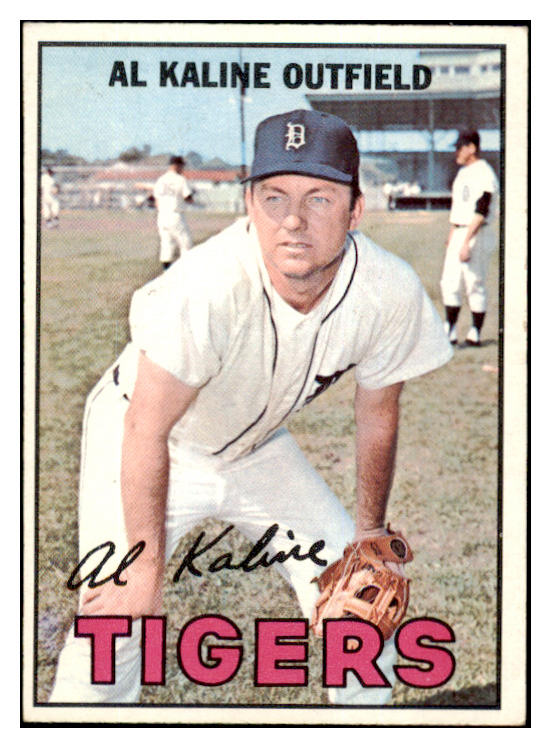 1967 Topps Baseball #030 Al Kaline Tigers EX+/EX-MT 429521