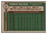1976 Topps Baseball #035 Tony Oliva Twins EX-MT/NR-MT 429571