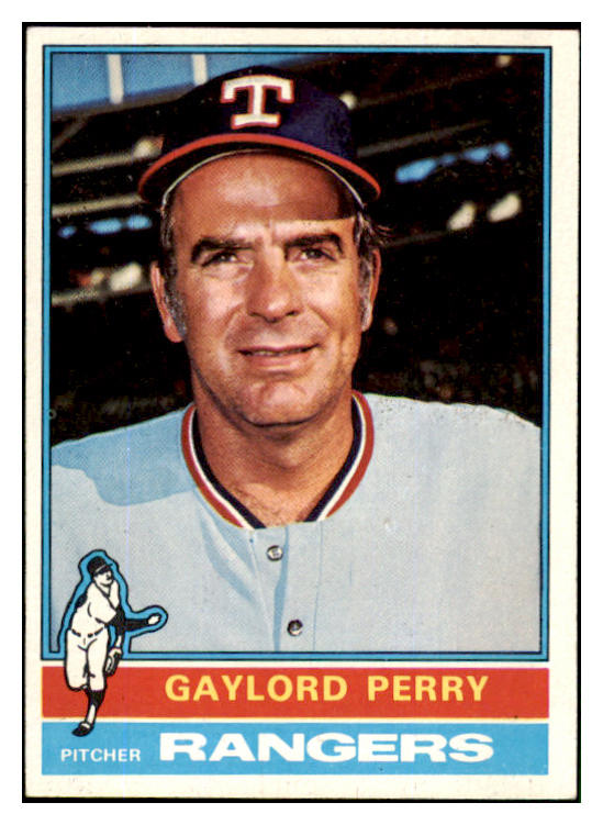 1976 Topps Baseball #055 Gaylord Perry Rangers NR-MT 429574