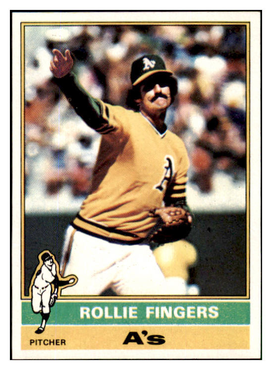 1976 Topps Baseball #405 Rollie Fingers A's NR-MT 429589