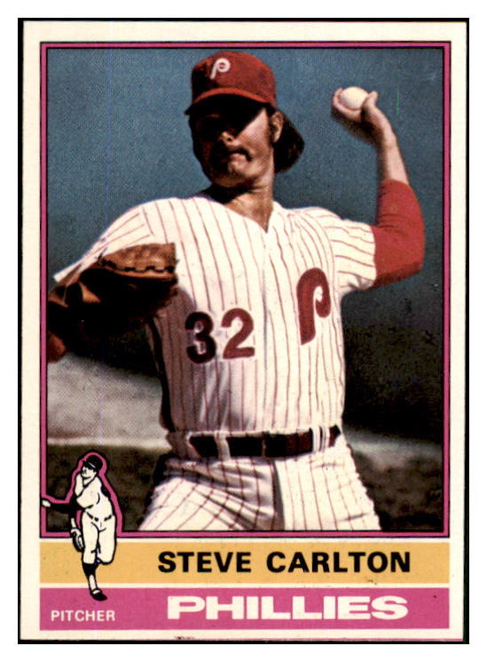1976 Topps Baseball #355 Steve Carlton Phillies NR-MT 429595