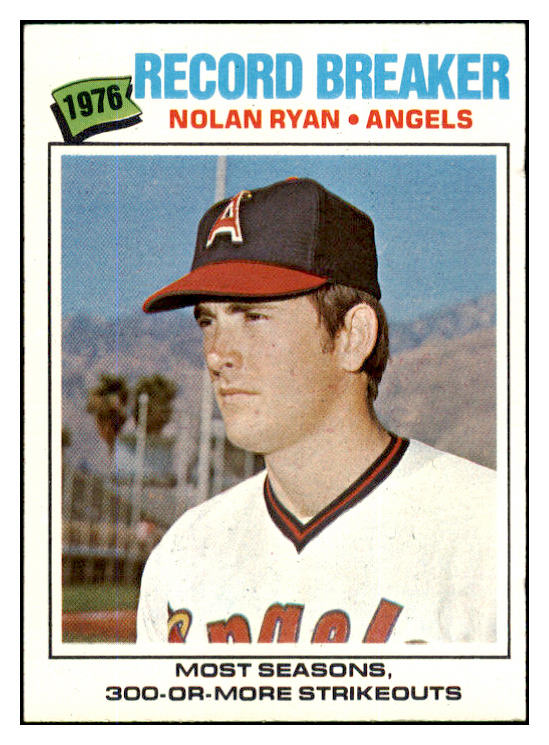1977 Topps Baseball #234 Nolan Ryan RB Angels EX-MT 429619