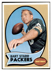 1970 Topps Football #030 Bart Starr Packers EX+ 429632