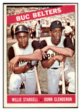 1966 Topps Baseball #099 Willie Stargell Donn Clendenon VG-EX 429640