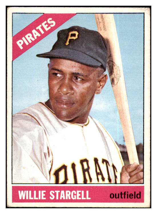 1966 Topps Baseball #255 Willie Stargell Pirates VG-EX 429642