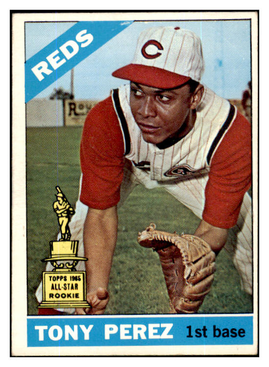 1966 Topps Baseball #072 Tony Perez Reds VG-EX 429654