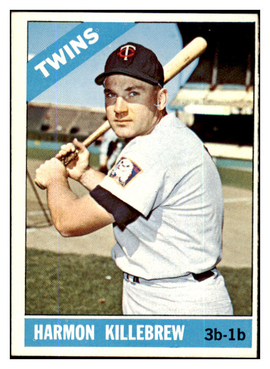 1966 Topps Baseball #120 Harmon Killebrew Twins EX-MT oc 429671