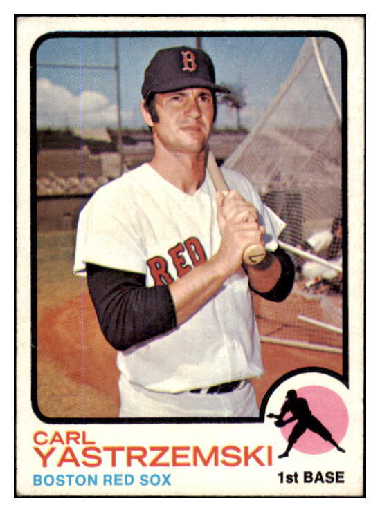1973 Topps Baseball #245 Carl Yastrzemski Red Sox EX+/EX-MT 429695