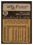 1973 Topps Baseball #200 Billy Williams Cubs NR-MT 429699
