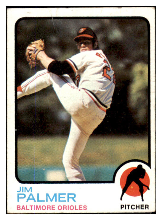 1973 Topps Baseball #160 Jim Palmer Orioles VG-EX 429701