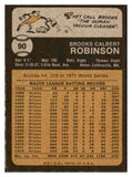 1973 Topps Baseball #090 Brooks Robinson Orioles EX+/EX-MT 429706