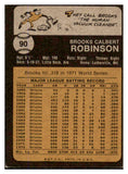 1973 Topps Baseball #090 Brooks Robinson Orioles VG-EX 429707