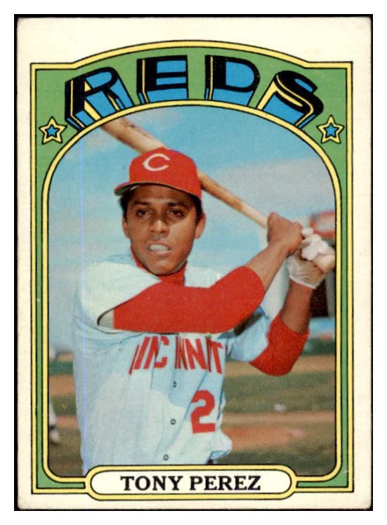 1972 Topps Baseball #080 Tony Perez Reds VG-EX 429723