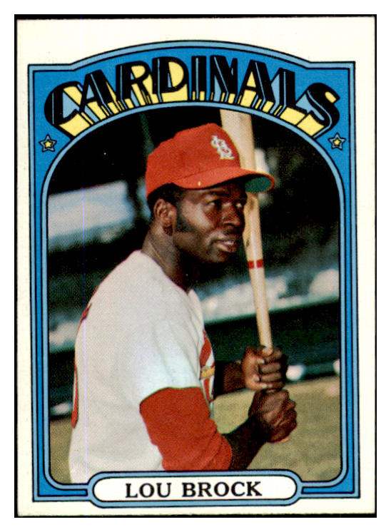 1972 Topps Baseball #200 Lou Brock Cardinals NR-MT 429736