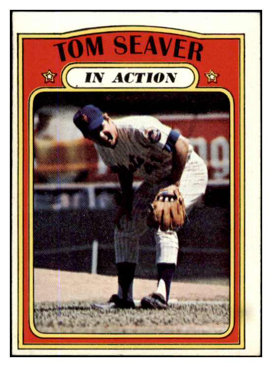 1972 Topps Baseball #446 Tom Seaver IA Mets EX-MT 429769
