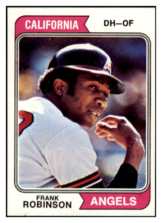 1974 Topps Baseball #055 Frank Robinson Angels VG-EX 429790