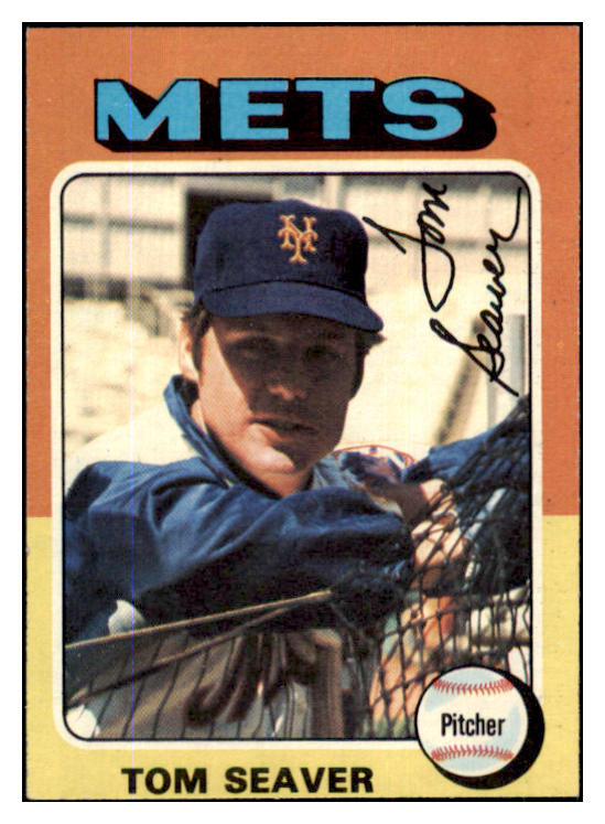 1975 Topps Baseball #370 Tom Seaver Mets VG-EX 429808