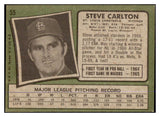 1971 Topps Baseball #055 Steve Carlton Cardinals EX 429816
