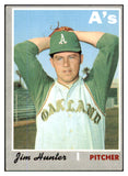 1970 Topps Baseball #565 Catfish Hunter A's EX+/EX-MT 429830