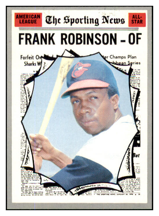 1970 Topps Baseball #463 Frank Robinson A.S. Orioles NR-MT 429845