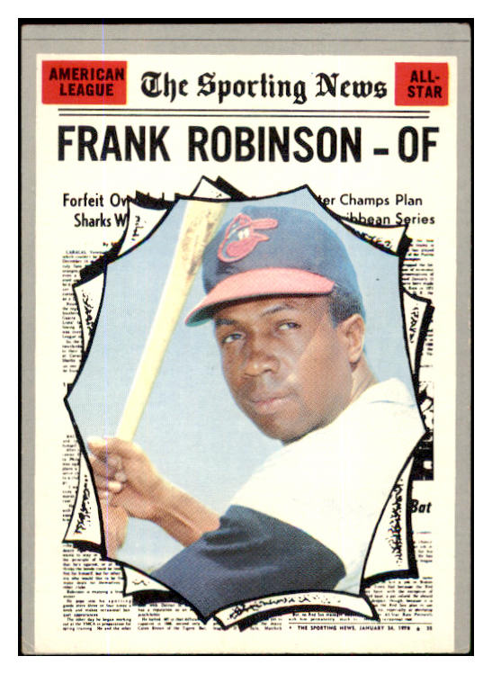 1970 Topps Baseball #463 Frank Robinson A.S. Orioles VG-EX 429846