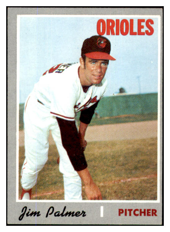 1970 Topps Baseball #449 Jim Palmer Orioles NR-MT oc 429849