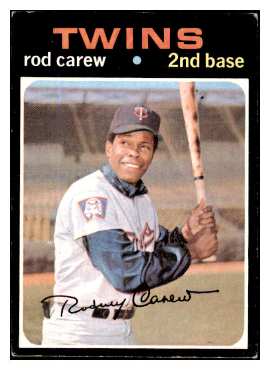 1971 Topps Baseball #210 Rod Carew Twins EX 429860
