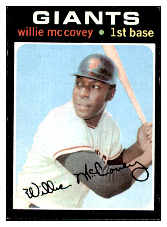 1971 Topps Baseball #050 Willie McCovey Giants EX-MT/NR-MT 429881