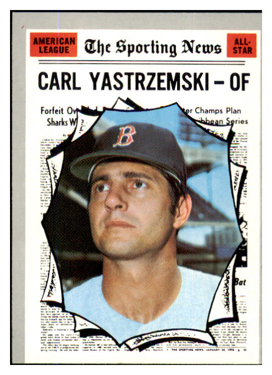 1970 Topps Baseball #461 Carl Yastrzemski A.S. Red Sox VG-EX 429902