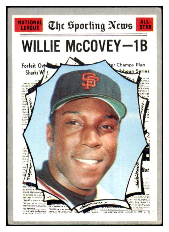 1970 Topps Baseball #450 Willie McCovey A.S. Giants VG-EX 429910