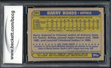 1987 Topps #320 Barry Bonds Pirates BCCG 9 430078