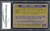 1987 Topps #320 Barry Bonds Pirates BCCG 9 430079