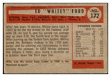 1954 Bowman Baseball #177 Whitey Ford Yankees VG/VG-EX 430127