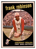 1959 Topps Baseball #435 Frank Robinson Reds VG/VG-EX 430176